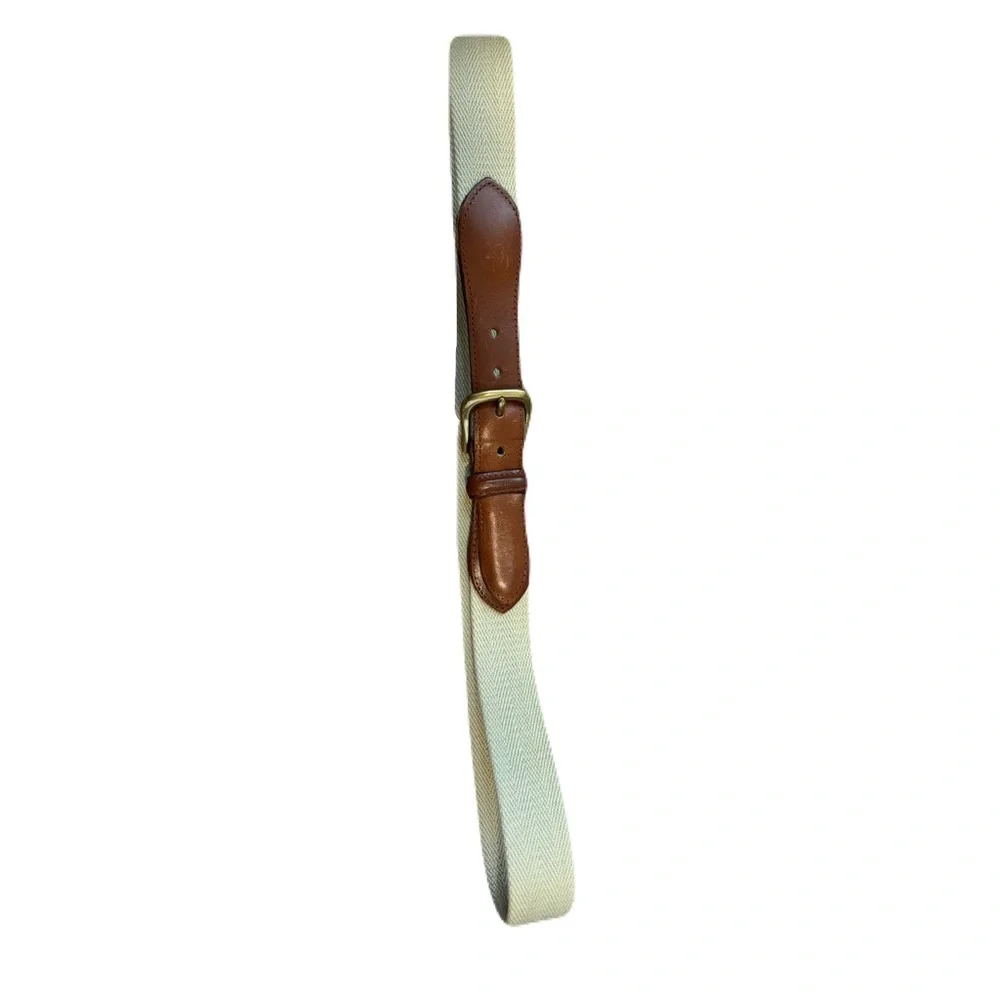 Coach weaved belt
